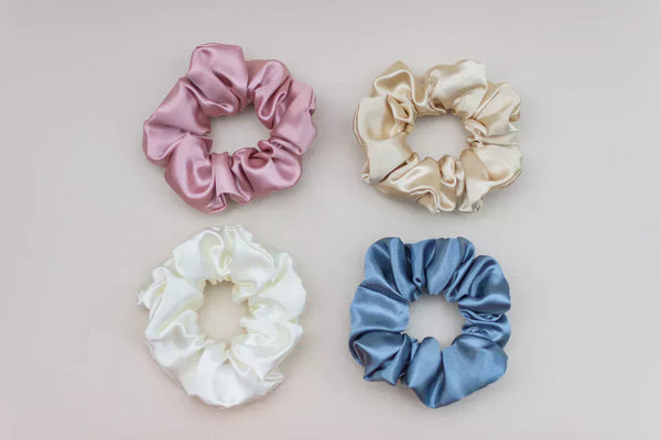 Best Elegant 2 Way Silk Scrunchies Made in Japan