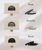 Silk Hair Tie Set of 3 : Serenity