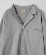 【Tops】Silky Cotton Pajamas Gray
