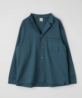 【Tops】Silky Cotton Pajamas Turquoise