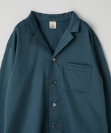 【SET-UP】Silky Cotton Pajamas Turquoise