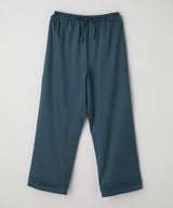 【SET-UP】Silky Cotton Pajamas Turquoise