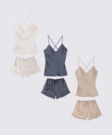 Silk Camisole Pink Beige