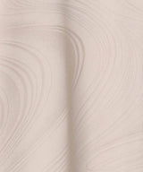 【Tops】Silk Jacquard Pajamas Water Pattern Pearl White
