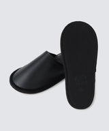 Genuine Leather Room Shoes Black (24.5cm-28.5cm)