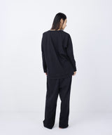 Silky Touch Long Pants Black