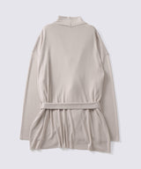 【Men's】Silk Blend Robe Knit Cardigan Ecru