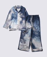 【SET-UP】Silk Pajamas Night Glow