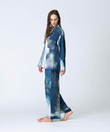 【SET-UP】Silk Pajamas Night Glow