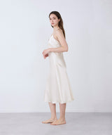Silk Dress Pearl White