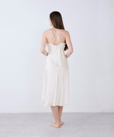 Silk Dress Pearl White