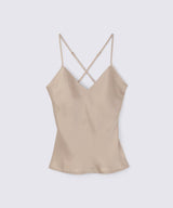 Silk Camisole Pink Beige