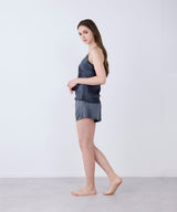 Silk Camisole Charcoal Gray