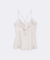 Silk Camisole Pearl White