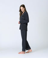 【SET-UP】Cotton Pajamas Charcoal Gray