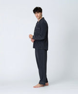 【SET-UP】Cotton Pajamas Charcoal Gray