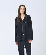 【Tops】Cotton Pajamas Charcoal Gray