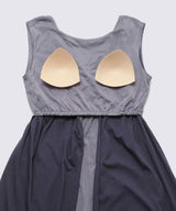Smooth Touch Rib Dress Purple