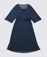 Russell Mesh Gown Dress Navy