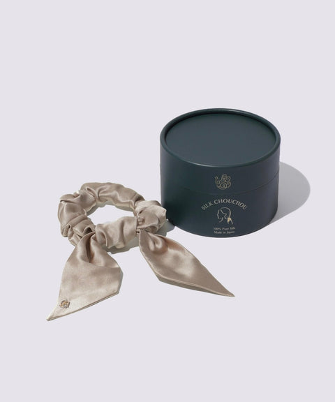 Silk Ribbon Accessories : 2WAY Type Pink Beige