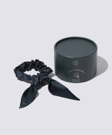 Silk Ribbon Chou Chou 2WAY Type Elegant Navy - Foo Tokyo