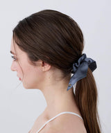 Silk Ribbon Chou Chou 2WAY Type Elegant Navy - Foo Tokyo