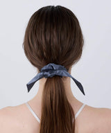 Silk Ribbon Chou Chou 2WAY Type Elegant Navy - Foo Tokyo
