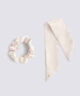 Silk Ribbon Accessories : 2WAY Type Pearl White