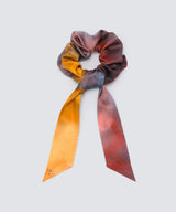 Water Color Silk Ribbon Chou Chou 2WAY Type Evening Glow - Foo Tokyo