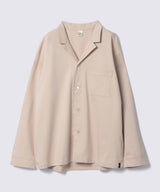 【Tops】Silky Cotton Pajamas Champagne Beige