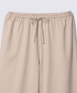 【Bottoms】Silky Cotton Pajamas Champagne Beige
