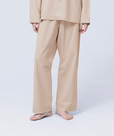 【Bottoms】Silky Cotton Pajamas Champagne Beige