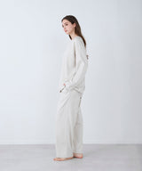 Silky Touch Long Sleeve & Long Pants Set Pale Gray
