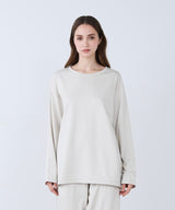 Silky Touch Long Sleeve Pale Gray