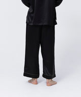 【Bottoms】Silk Pajamas Midnight Black