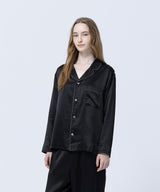 【Tops】Silk Pajamas Midnight Black