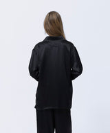 【Tops】Silk Pajamas Midnight Black