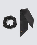 Silk Ribbon Accessories : 2WAY Type Midnight Black