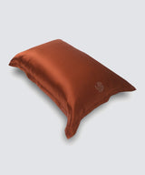 Silk Pillowcase Amber Brown