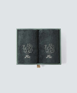 Gift set with 2 face towels