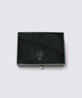 Gift set with 1 bath towel green
