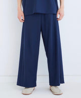 Royal Organic Cotton Wide Pants Navy