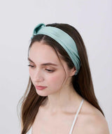 Silk Hairband Mint Green - Foo Tokyo