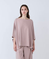 Royal Organic Cotton Poncho Greige