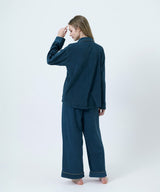【SET-UP】Cotton Pajamas Turquoise