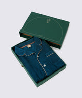 【SET-UP】Cotton Pajamas Turquoise
