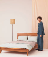 【Tops】Cotton Pajamas Turquoise