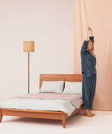 【Tops】Cotton Pajamas Turquoise