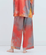 【Bottoms】Watercolor Silk Pajamas Evening Glow