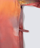 Watercolor Silk Gown Evening Glow